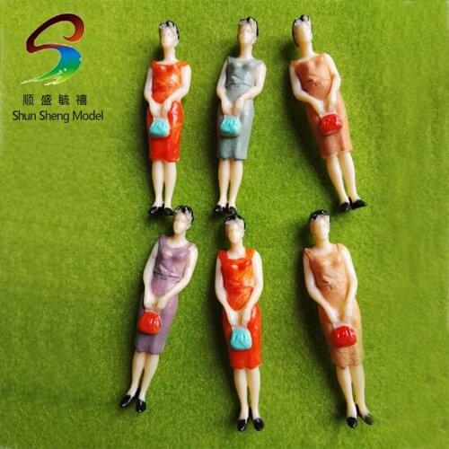 New 1:25 indoor all figures standing O scale drawing new model railway