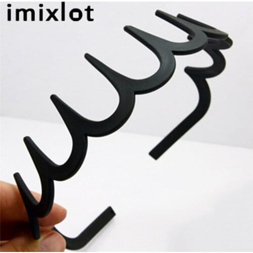 New Design Hairbands Classic Acrylic New Women Hair Zig Zag Sharks Tooth Alice Strap Headband Accessories