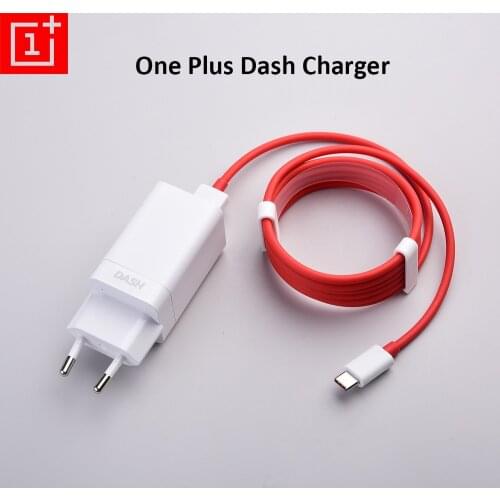 Original ONEPLUS 6T Dash Charger 5V/4A 20W Fast Charge Power Adapter 1M USB Type C Cable For One Plus 1+ 8 7 7T Pro 3 3T 5T 5 6