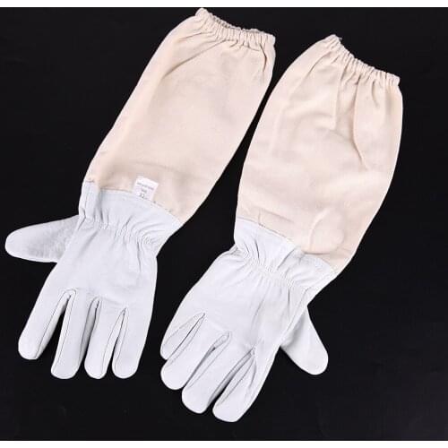 Sheepskin gloves Beekeeping anti-bee products protection Bees bee tools hot sale