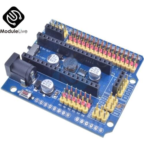 Expansion Board Micro Sensor Shield Module For Arduino Nano v3.0 3.0 I/O IO Uno R3 Leonardo one