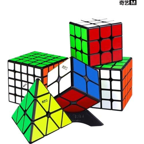 Qiyi M Mofangge Magnetic Magic Cube 2x2 3x3 4x4 5x5 Pyramid Professional Speed Stickerless Neocubes Educationa Puzzle Boy Toys