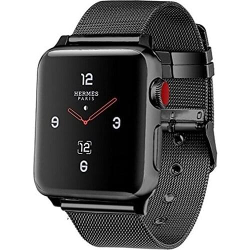 Milanese Watchband for iWatch series 1/2/3/4/5 Apple Watch Bands 38mm 40mm 42mm 44mm Stainless Steel Braid Watch Strap