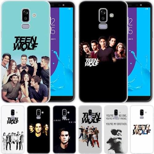 Luxury Silicone Case TV Show Teen Wolf for Samsung Galaxy J8 J7 J6 J4 J2 2018 Core J3 2016 J5 2017 EU J4 Plus J7 Prime Cover