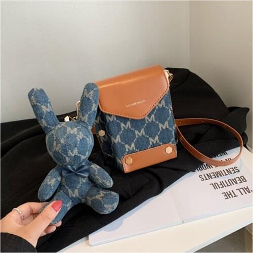 Shoulder Crossbody Bag Design 2021 Summer Women Fashion Girls Messenger Purse Ladi Female