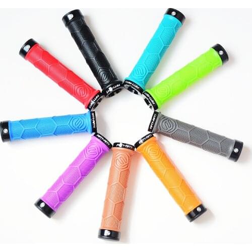 FIFTY-FIFTY Bicycle Grips MTB Cycling BMX Road Mountain Bike Handles Anti-Skid Bike Handlebar Grip Bicycle Parts