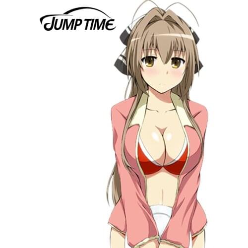 JumpTime 13cm x 5.3cm Sento Isuzu Render 20 Anime Vinyl Car Sticker for Window Bumper Car Stickers Sexy Graphic