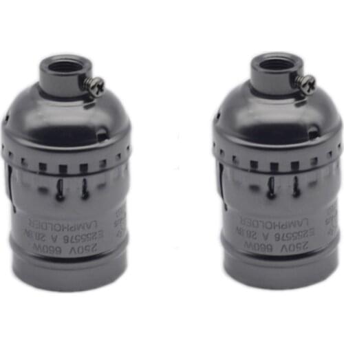 10pcs/lot vintage decorative lamp socket E26 E27