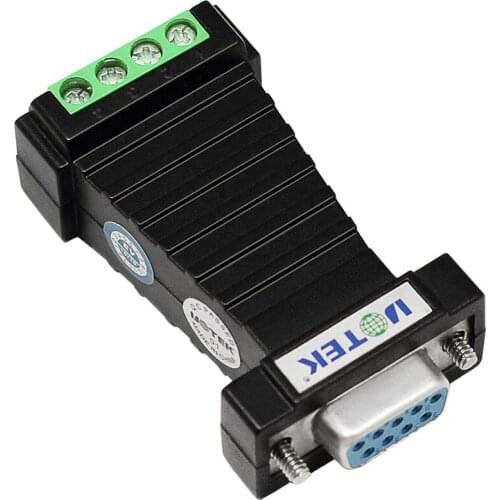 Hight quality RS-232 to RS-485 passive interface converter 485 converter DB9 to 3-wire terminal 1.2km