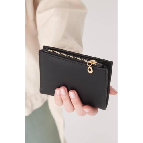 Womens Black Wallet Czdn82 - F7 Adx-0000023407