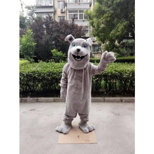 Bulldog Mascot Costume Suit Cosplay Party Game Dress Outfit Halloween Fancy New Interesting Funny Cartoon Character Clothing New