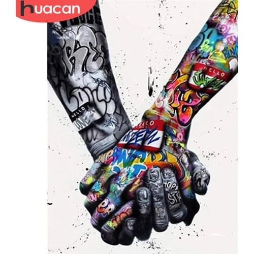 HUACAN 5d Diamond Painting Landscape Home Decor Craft Full Square/Round Diamond Embroidery Friend Rhinestones Pictures
