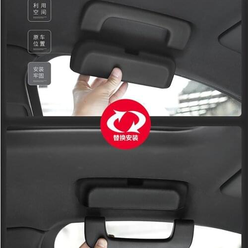 Car Glasses Sunglasses Sun Glass Holder Case Storage Box For Porsche Macan Cayenne Panamera