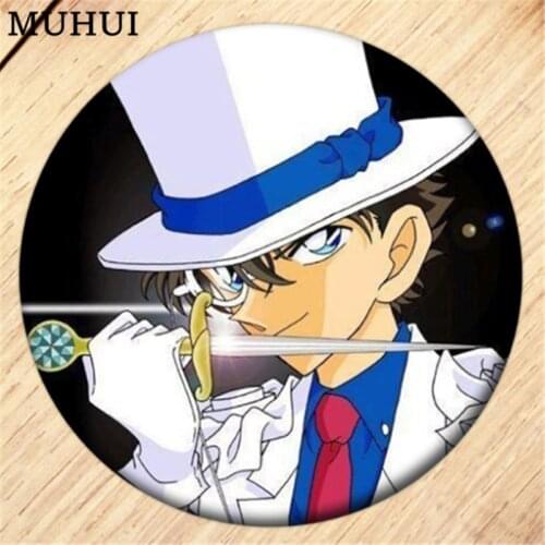 Free Shipping Anime Detective Conan Case Closed Brooch Pin Badge Accessories For Clothes Backpack Decoration B227