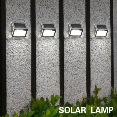 Dropshipping Solar Light Outdoor Solar Lamp PIR Motion Sensor Wall Light Waterproof Solar Sunlight Powered Garden Street Light