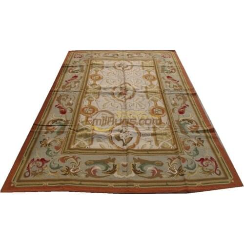 Needle-point Carpets Are Good Home Decor For Handmade Wool Hand-woven Needle Tip 100% Wool Carpet Hand Knitted Carpets