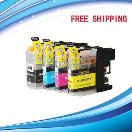 XIMO LC131 inkjet cartridges with chip,compatible inkjet cartridges for brother DCP-J152W MFC-J470DW printer