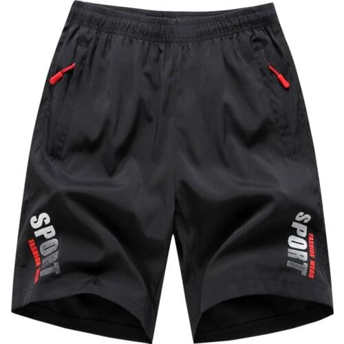 Summer Shorts Men Breathable Casual Shorts Sweatpants Fitness Beach Shorts Quick Dry Sports Shorts Plus Size S-6XL Dk8015