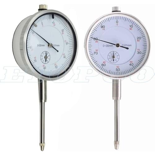 0-30mm 0.01mm Micrometer Measurement Instrument Round Dial Indicator Gauge Vertical Contact Digital Mikrometer