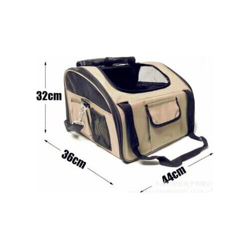 2018 new portable foldable dog backpack Waterproof and durable washable 600D Oxford cloth car dog carrier
