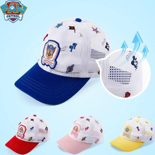 NEW Genuine Original Paw Patrol Cotton Cute Childrens Hats Caps Headgear Chapeau Puppy Print Party Kids Birthday Gift Toy