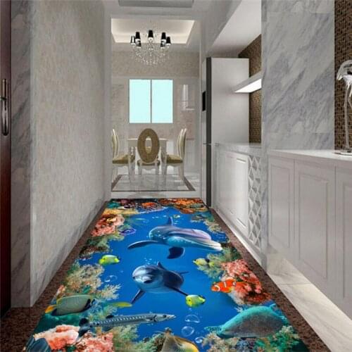 Beibehang world Flooring Murals Custom Photo Wallpaper 3D floor Wallpaper Bathroom Self-adhesive PVC Waterproof Wallpaper