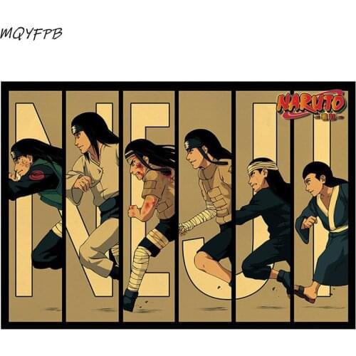 Kraft Paper Japanese Anime Poster Home Bedroom Wall Decoration Painting Core 50.5x35cm