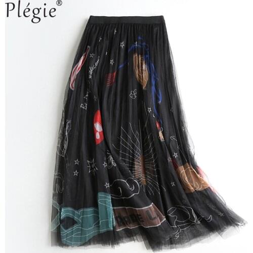 Женские юбки макси Plegie China At AliExpress