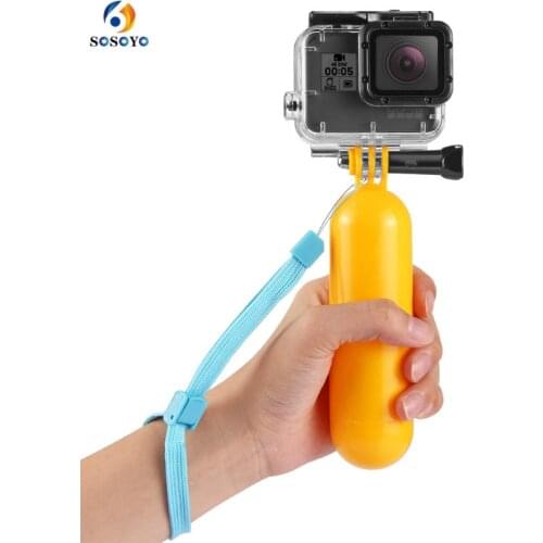 Underwater Floating diving Selfie stick Buoyancy Hand Grip Holder With Adjustable Wrist Strap For Gopro Hero8 7 6 5 Xiaomi Yi 4K