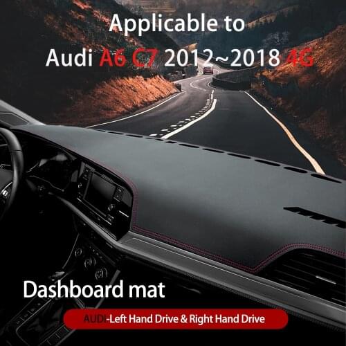For Audi A6 C7 2012~2018 4G Anti-Slip Mat Dashboard Cover Pad Sunshade Dashmat Protect Carpet Car Accessories 2014 2015 2016