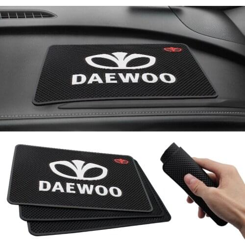 1PCS Car Non-Slip Mat Auto Dashboard Phone Anti-Slip Mat For Daewoo Espero Nexia Matiz Lanos Nubira Auto Interior Accessories