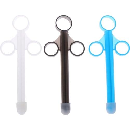 10ML Oil Launcher Syringe Lubricant Injector Sex Toys For Couples Anal Vagina Clean Tools Enema Inject Lubricant