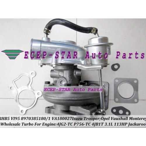 RHB5 8970385180 VI95 8971480750 8970863431 8971480762 8971228842 Turbo For ISUZU Trooper Rodeo JackarooMonterey 4JG2T 4JB1T 3.1L