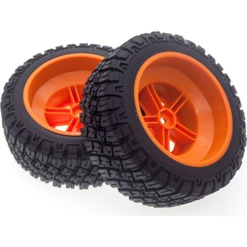 Tires 120mm In Diameter Type A Durable Tires Spare Parts for 1/10 Short Course Truck Huanqi 727 Remo Dead Mouse 10