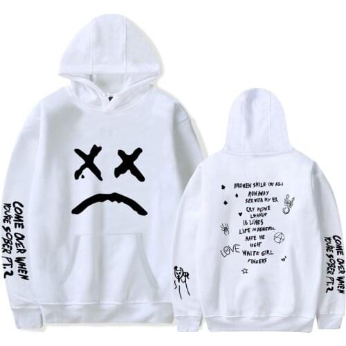 Aikooki High Quality lil peep Hoodies Men/women Fashion Hip Hop Hoodie Harajuku Print lil peep Mens Hoodie Casual Sweatshirt