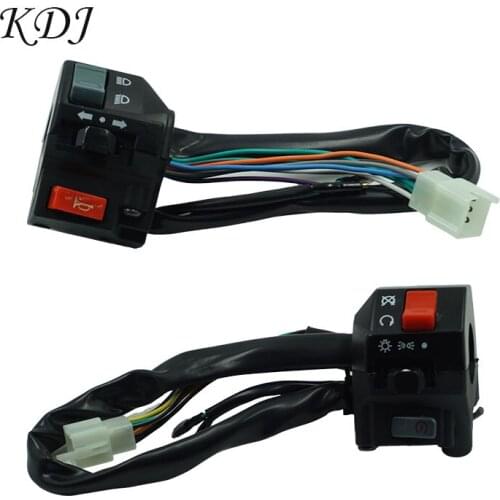 Universal Multi-function Motorcycle Handlebar Control Switches Motocross ATV Off-road Dirt Pit Bike Scooter Motorbike Switch