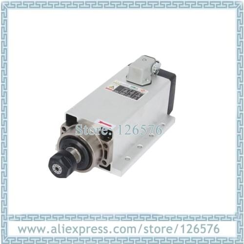 3.5Kw ER20 18000RPM Air Cooled Spindle Motor AC220V 4pcs Ceramic Bearing FOR Wood ,PVC, MDF