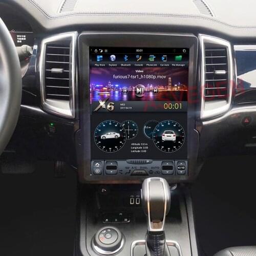 13 "Android 8.1 Car Multimedia Player For Ford Ranger 2016-2020 With 4G 32G Stereo Radio Audio DVD GPS Navigation Sat HeadUnit