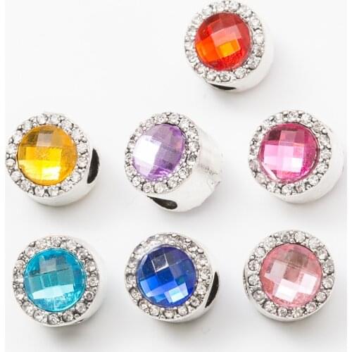 5Pcs/Lot Silver Plated Charms Beads European DIY Beads Fit Pandora Charms Bracelets & Bangle Fashion Jewelry js1026