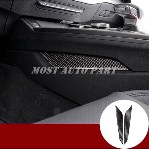 Carbon Fiber Center Console Gear Box Edge Cover Trim For Audi A5 S5 2017-2020 Car Decoration Car Accesories Interior
