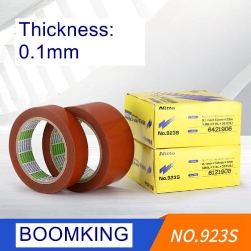 0.1mm x 50mm x 10m/Roll Fluoroplastic High-strength Adhesive Tape NITOFLON No.923S for Lamination Machine
