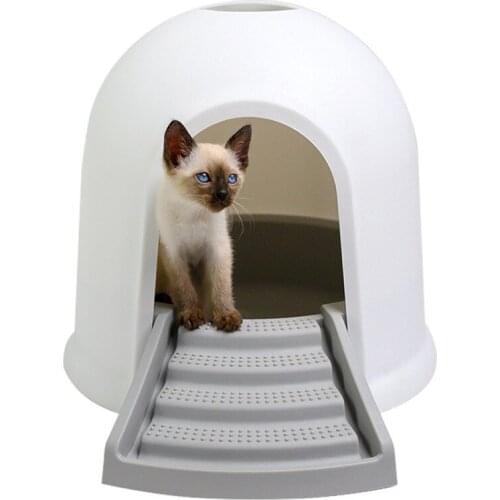 Cat Litter Box, Cat Toilet, Fully Closed Cat Litter, Cat Litter Box, Anti-spatter And Deodorant, Large Cat Supplies