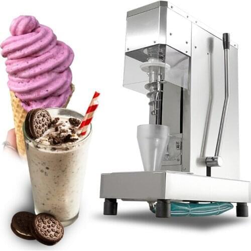 Frozen yogurt swirl ice cream mixer/swirl freeze ice cream blender Free CFR by Sea