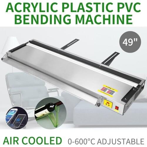 49"(1250mm) Upgraded Air Cooled Acrylic Plastic PVC Bending Machine Lightbox Letter Infrared Heater Bender