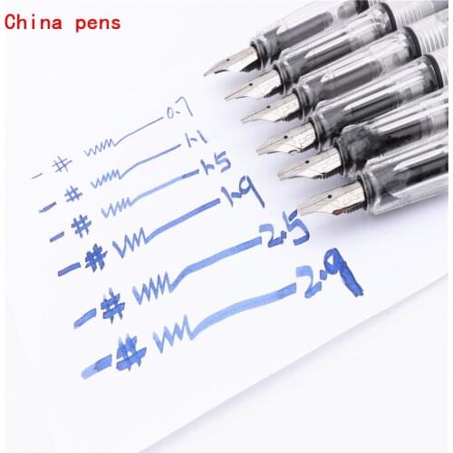 Luxury Quality English Calligraphy Duckbill Parallel Art Flower Body Flat Nib Tibetan Arabic Fountain Pen New