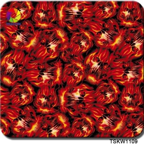 TSAUTOP Size 0.5m x 20m water transfer printing flame film hydro film TS1109