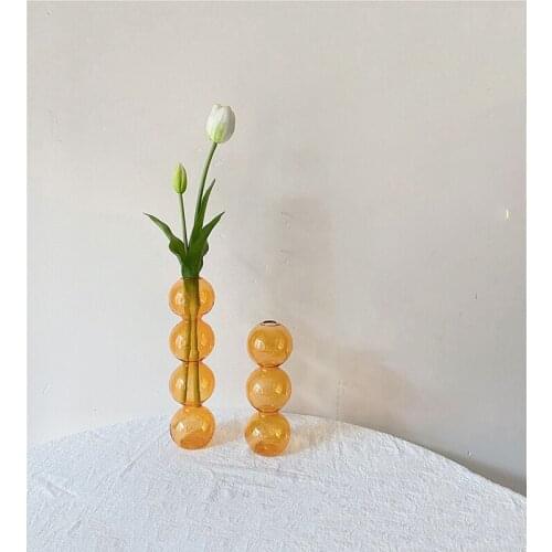 Flower Vase for Table Decoration Living Room Decorative Vase Modern Flowers Arrangement Handmade Tabletop Vase Nordic