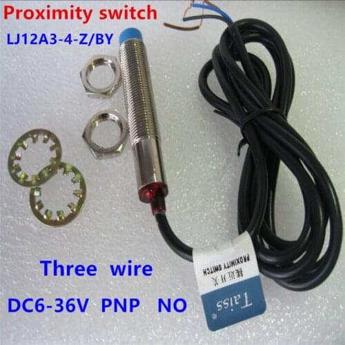High quality LJ12A3-4-Z/BY Inductive Proximity Sensor Switch PNP DC 6V-36V NEW