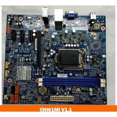 High quality desktop motherboard for H520 S520 CIH61MI V1.1 H61H2-LM3 Fully tested