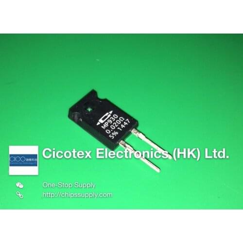 2pcs/lot MP930-0.020-5% TO220F-2 RES 0.02 OHM 30W 5% TO220 Through Hole Resistors